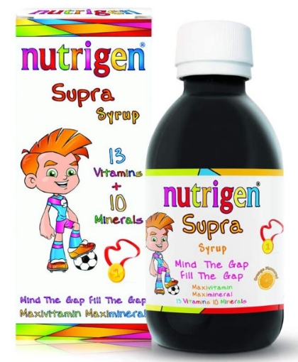 Picture of Siro hỗ trợ trẻ biếng ăn, gầy yếu, đề kháng kém vivatinell nutrigen supra syrup
