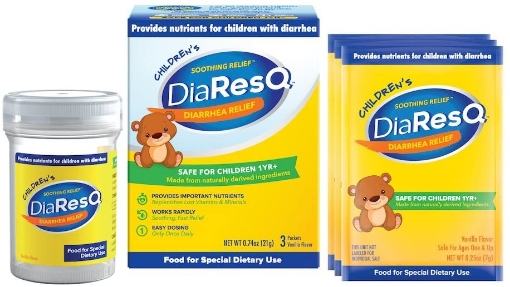 Picture of Thuốc trị tiêu chảy dành cho trẻ trên 1 tuổi dạng bột diaresq soothing diarrhea relief