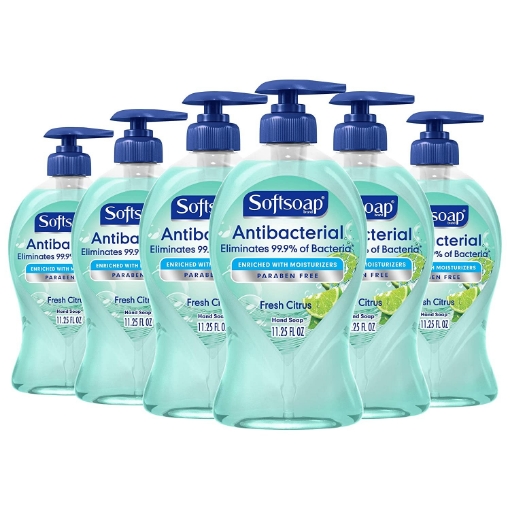 Picture of Set nước rửa tay softsoap antibacterial liquid hand soap, fresh citrus