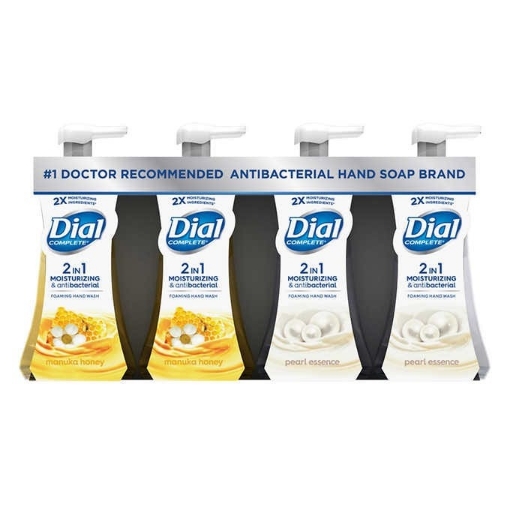 Picture of Sữa rửa tay 2 trong 1 dưỡng ẩm và kháng khuẩn dial complete 2 in 1 moisturizing & antibacterial foaming hand wash, variety