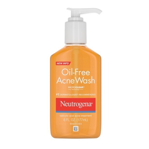 Picture of Sữa rửa mặt trị mụn neutrogena oil-free salicylic acid acne fighting face wash