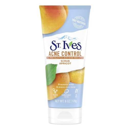 Picture of Tẩy tế bào chết trị mụn hương đào st. ives acne control apricot face scrub