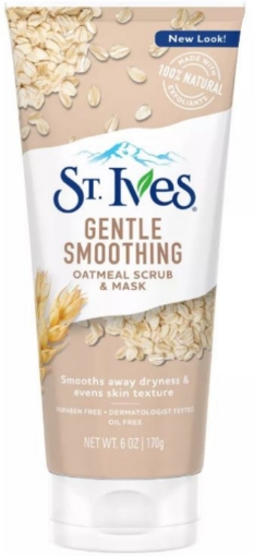 Picture of Tẩy tế bào chết dành cho da mặt hương yến mạch st. ives gentle smoothing face scrub and mask oatmeal