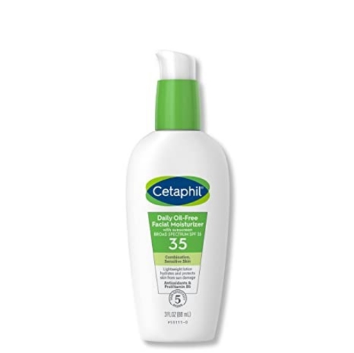 Picture of Sữa dưỡng ẩm chống nắng dành cho da hỗn hợp cetaphil face moisturizer, daily oil free facial moisturizer with spf 35