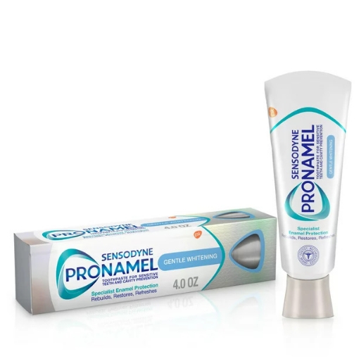 Picture of Kem đánh răng bảo vệ và trắng men răng dành cho răng nhạy cảm sensodyne pronamel enamel toothpaste for sensitive teeth, 4 oz