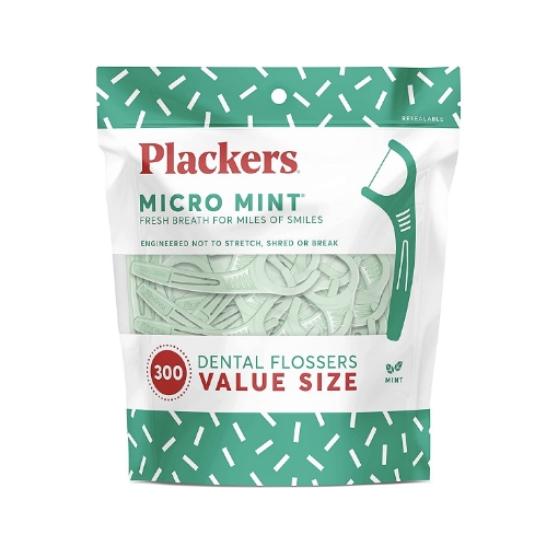 Picture of Tăm chỉ nha khoa plackers micro mint dental flossers, 300 count