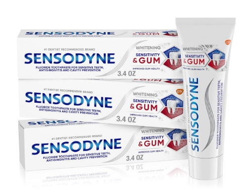 Picture of Kem đánh răng cải thiện các vấn đề về nướu và răng nhạy cảm sensodyne sensitivity & gum whitening toothpaste