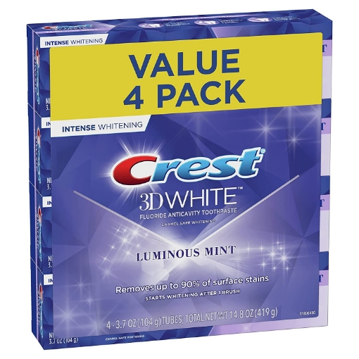 Picture of Kem đánh răng crest 3d white luminous mint toothpaste