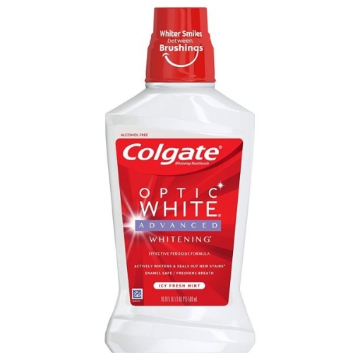 Picture of Nước súc miệng colgate optic white advanced whitening mouthwash