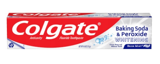 Picture of Kem đánh răng colgate baking soda and peroxide whitening toothpaste, brisk mint