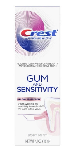 Picture of Kem đánh răng dành cho răng nhạy cảm crest pro-health gum and sensitivity toothpaste