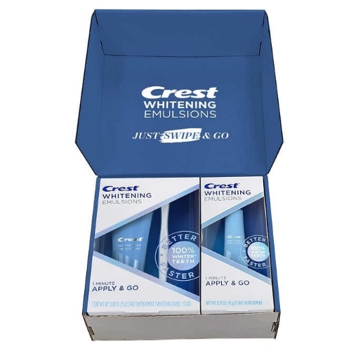Picture of Bộ dưỡng trắng răng crest whitening emulsions leave - on teeth whitening set