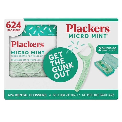 Picture of Tăm chỉ nha khoa plackers micro mint dental flossers