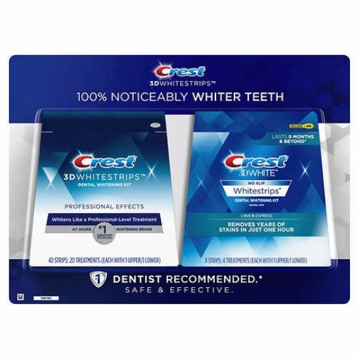 Picture of Miếng dán trắng răng crest 3d whitestrips professional effects teeth whitening kit