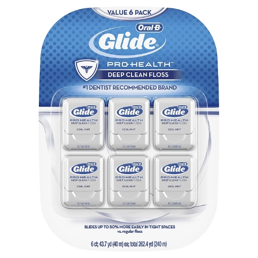 Picture of Chỉ nha khoa sạch sâu hương bạc hà oral - b glide pro - health dental clean floss, mint