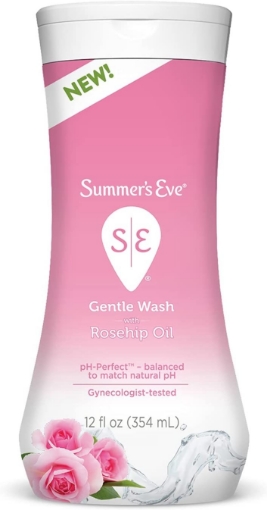 Picture of Dung dịch vệ sinh phụ nữ summer's eve gentle wash with rosehip oil, 354ml