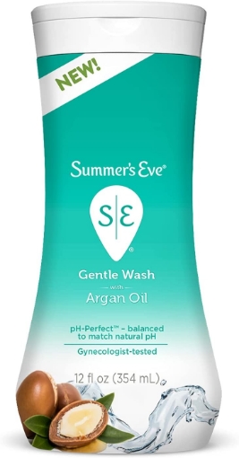 Picture of Dung dịch vệ sinh phụ nữ summer's eve gentle wash with argan oil, 354ml