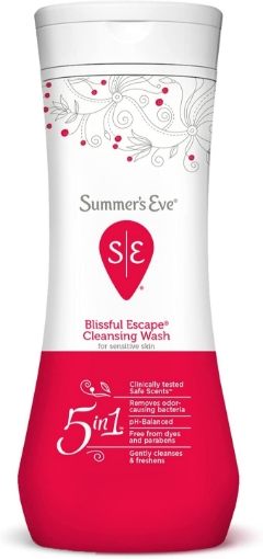 Picture of Dung dịch vệ sinh phụ nữ summer's eve feminine cleansing wash, blissful escape, 444ml