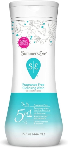 Picture of Dung dịch vệ sinh phụ nữ summer's eve feminine cleansing wash, fragrance free, 444ml