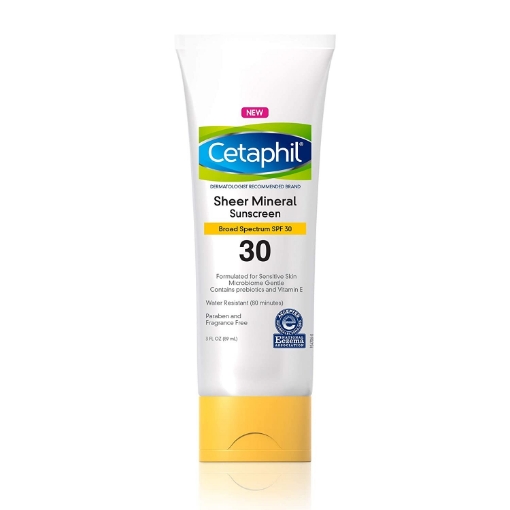 Picture of Kem chống nắng dành cho da nhạy cảm cetaphil sheer mineral sunscreen lotion for face & body spf 30
