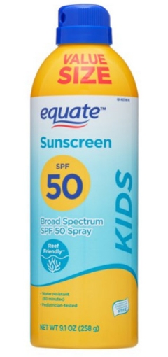 Picture of Xịt chống nắng dành cho bé equate kids sunscreen spray spf 50- 258g