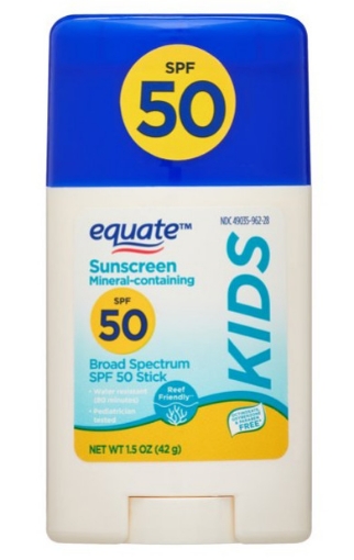 Picture of Lăn chống nắng dành cho trẻ em equate kids broad spectrum sunscreen stick spf 50