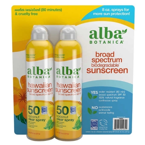 Picture of Xịt chống nắng alba botanica hawaiian sunscreen spf 50