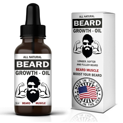 Picture of Dầu kích thích mọc râu quai nón beard muscle beard growth oil