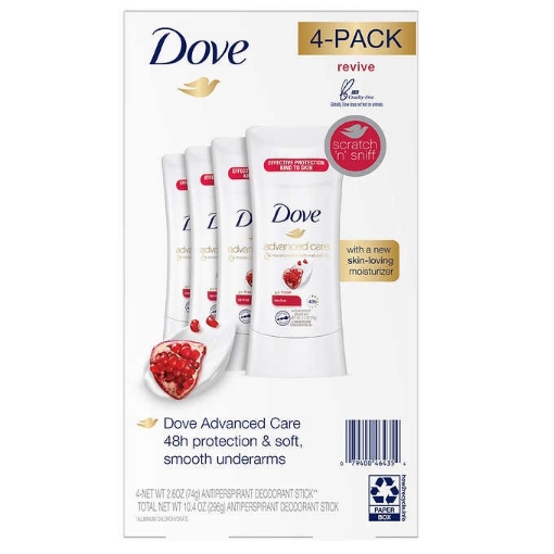 Picture of Lăn khử mùi dove advanced care 100 colors clear finish
