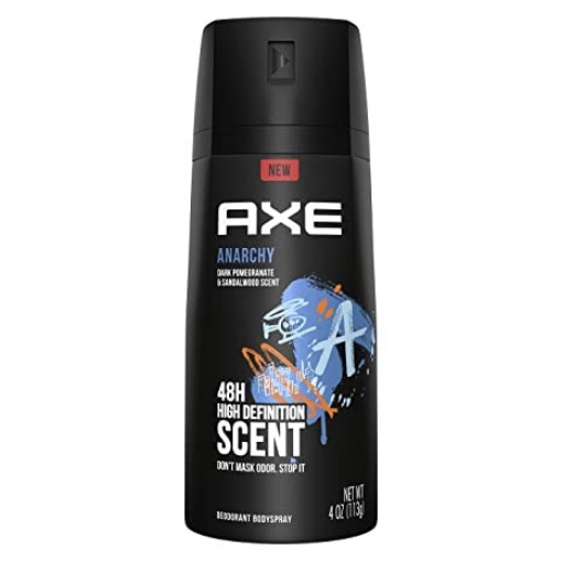 Picture of Xịt khử mùi toàn thân dành cho nam axe deodorant body spray, anarchy, 113g
