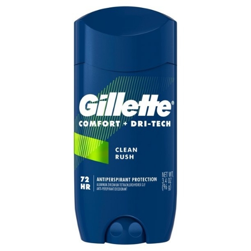 Picture of Lăn khử mùi dành cho nam gillette comfort + dry tech clean rush antiperspirant deodorant
