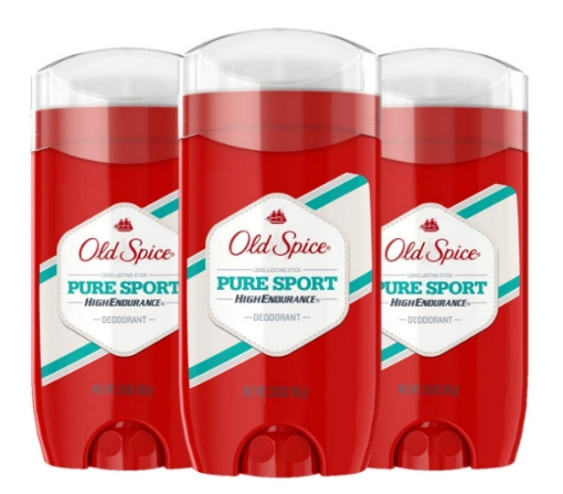 Picture of Lăn khử mùi dành cho nam old spice high endurance deodorant - pure sport, 3 pack