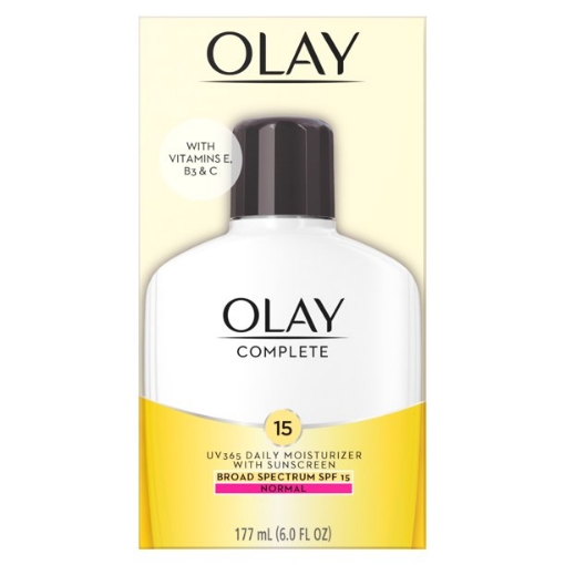 Picture of Kem dưỡng ẩm dành cho da thường olay olay complete lotion moisturizer with spf 15 normal, ( 6 oz )