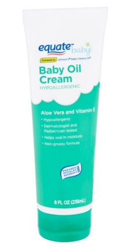 Picture of Kem dưỡng da em bé equate baby hypoallergenic baby oil cream