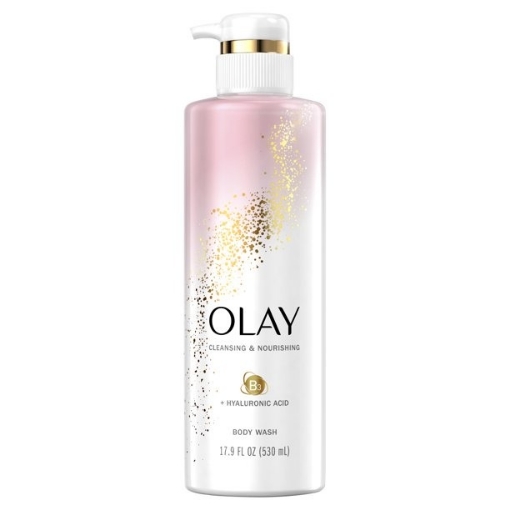 Picture of Sữa tắm dưỡng trắng da, giảm thâm nám olay nourishing body wash for women with hyaluronic acid