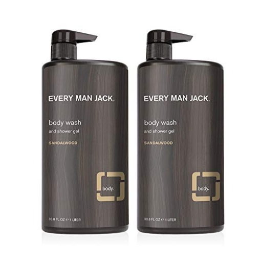Picture of Sữa tắm dành cho nam giới hương gỗ đàn hương every man jack men’s body wash and shower gel – sandalwood, 2 liter