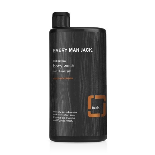 Picture of Sữa tắm dành cho nam giới hương bách xù every man jack men’s hydrating body wash and shower gel – aged bourbon, 500 ml