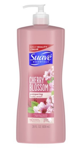 Picture of Sữa tắm hoa anh đào suave essentials wild cherry blossom body wash 828ml