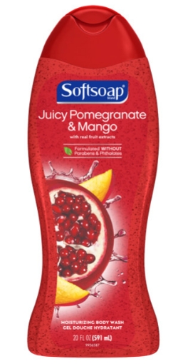 Picture of Sữa tắm dưỡng ẩm softsoap moisturizing body wash - juicy pomegranate and mango