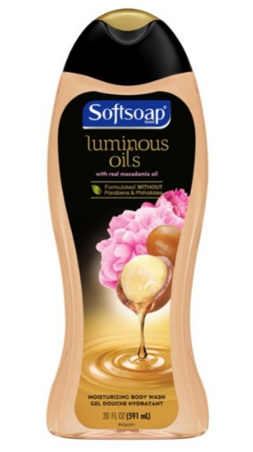 Picture of Sữa tắm dưỡng ẩm softsoap moisturizing body wash - luminous oils macadamia oil & peony