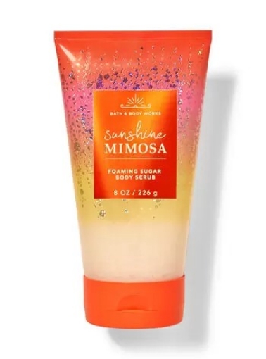 Picture of Kem tẩy tế bào chết toàn thân bath & body works sunshine mimosa foaming sugar body scrub