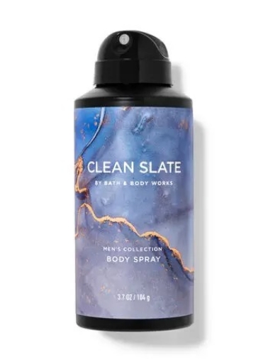Picture of Xịt thơm dành cho nam bath & body works clean slate deodorizing body spray