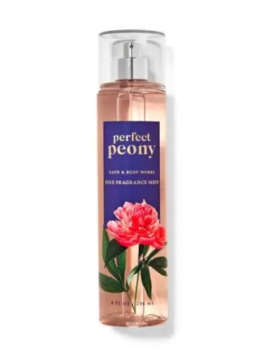 Picture of Xịt thơm bath & body works perfect peony fine fragrance mist