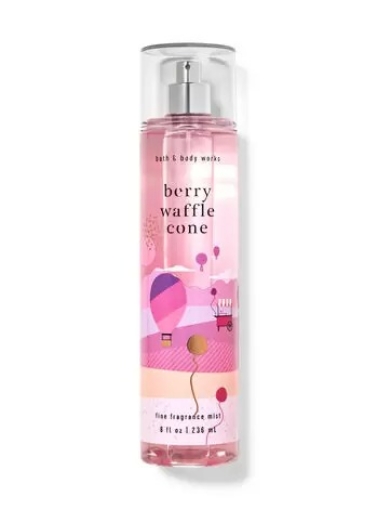Picture of Xịt thơm bath & body works berry waffle cone fine fragrance mist