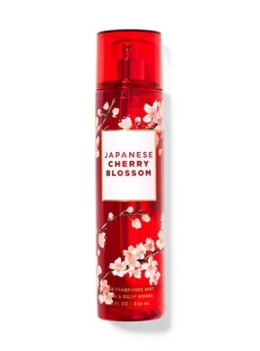 Picture of Xịt thơm bath & body works japanese cherry blossom fine fragrance mist