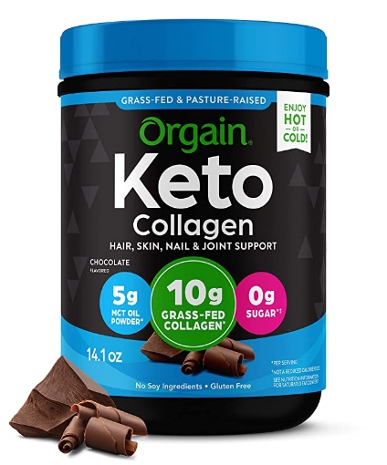 Picture of Bột collagen vị Sô cô la Orgain Keto Collagen Powder with MCT Oil - Chocolate