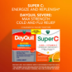Picture of Thuốc trị cảm lạnh, cảm cúm, bổ sung Vitamin B+C, Vicks DayQuil and Super C Severe Cold & Flu, 26 viên