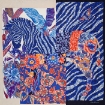 Picture of SALVATORE FERRAGAMO Zebra Print Silk Scarf