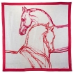 Picture of HERMES Chevaux Au Pre Cashmere And Silk Square Shawl