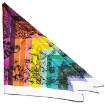 Picture of HERMES Jungle Love Rainbow Embroidered Square Scarf